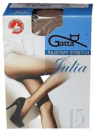 Tights "Julia Stretch" 15 Den, mocha - Clothes