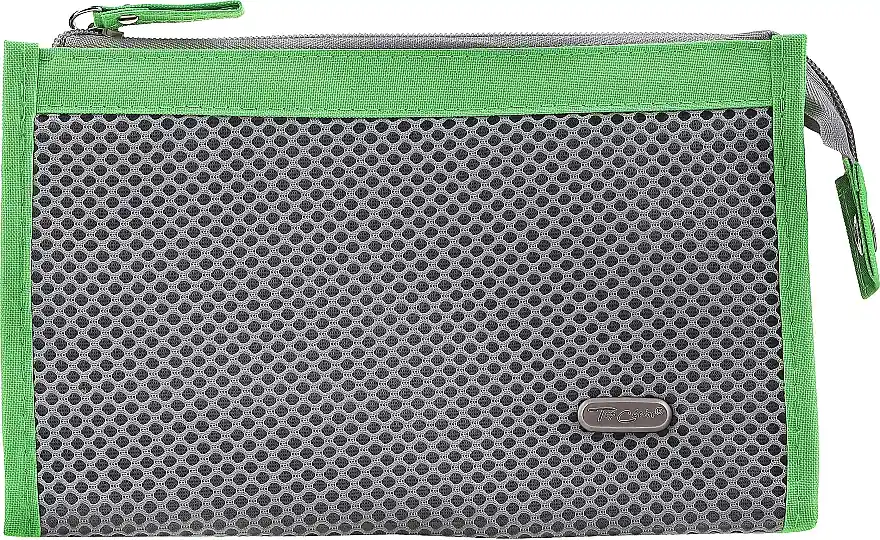 Makeup Bag 94668, grey-light green