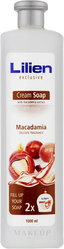 Macadamia Liquid Cream Soap - Bath and Body