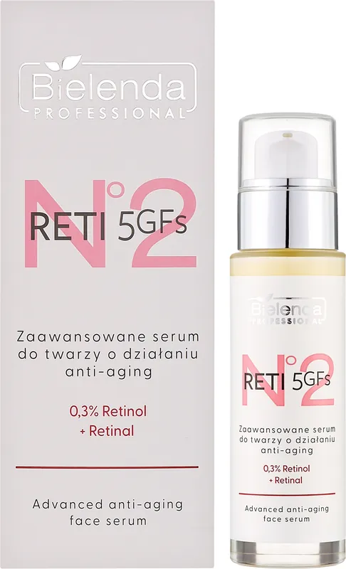 Advanced Anti-Aging Face Serum with 0.3% Retinol & Retinal