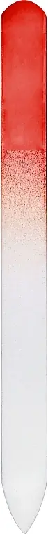 Glass Nail File, red - Accessories