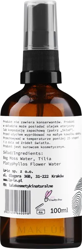 Mud & Linden Face Hydrolate - Skin Care Products