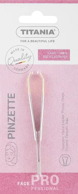 Straight Narrow Golden Tweezers, 8 cm, 064/G - Accessories