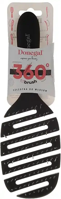 Hair Brush 1262, black - Accessories