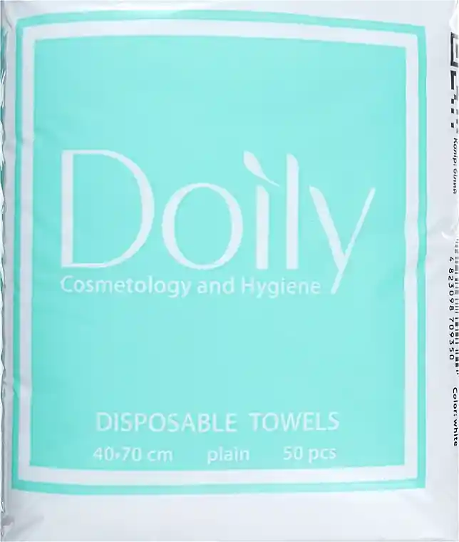 Towels in Pack, 40x70cm, 50g/m2, 50pcs, smooth - Accessories