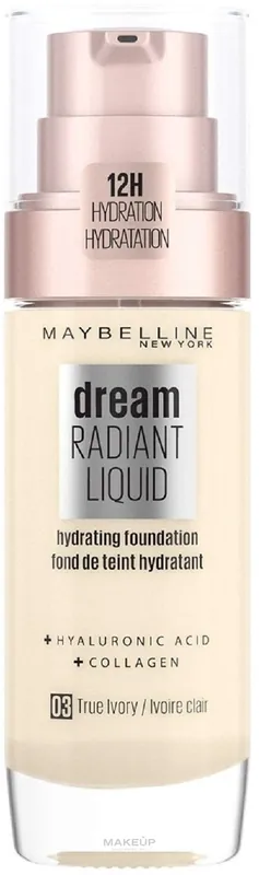 Maybelline New York Dream Satin Liquid Foundation SPF13 - Makeup