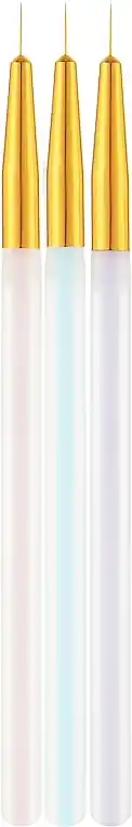 Nail Art Brush Set, 3 pcs. - Accessories