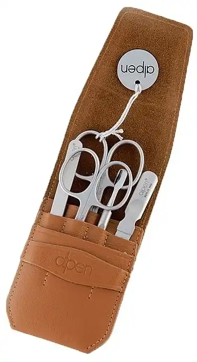Manicure Set, 5 tools, 6872R, tobacco - Accessories