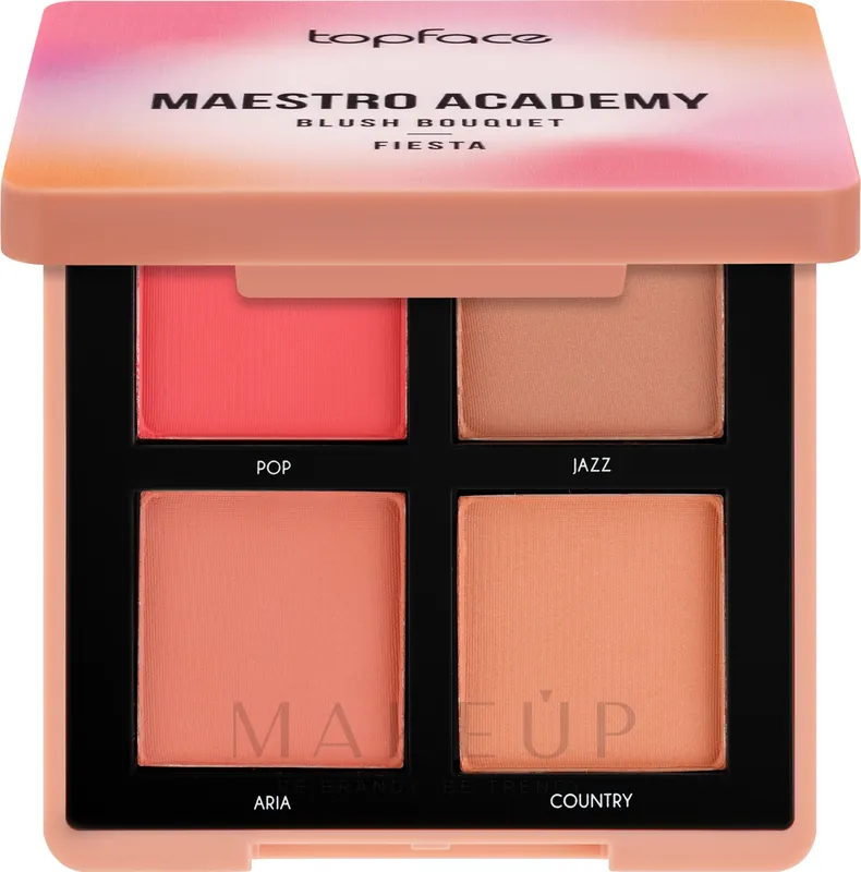 Topface Maestro Academy Blush Bouquet - Makeup