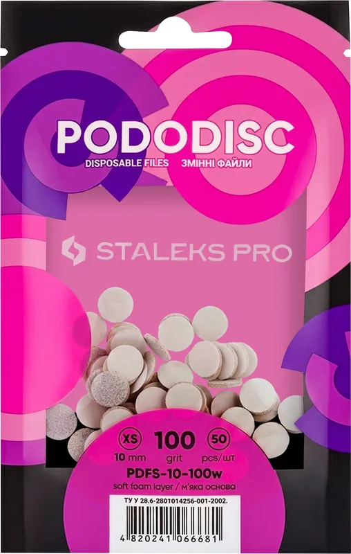 Pododisc XS Refills, 100 grit, on soft base - Accessories