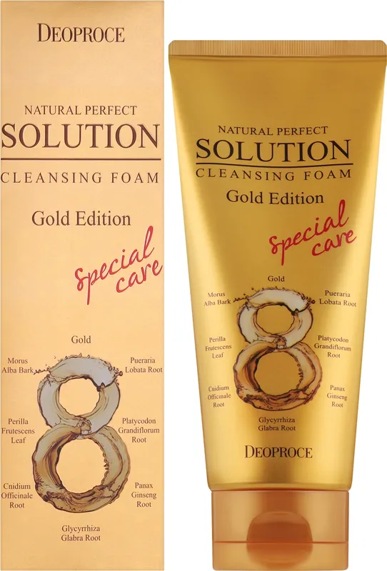 Face Cleansing Foam with Gold and Oriental Herbs - Skin Care Products