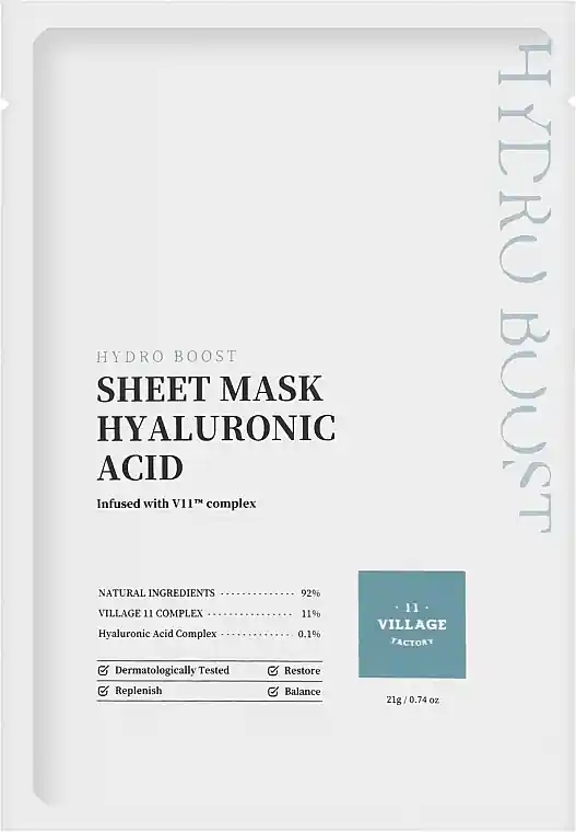 Hyaluronic Acid Sheet Face Mask - Skin Care Products