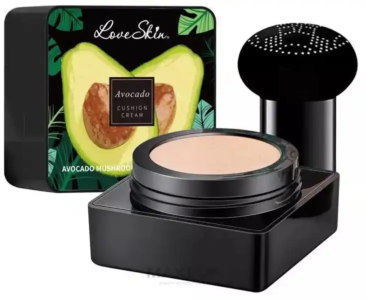 Love Skin Avocado Cushion Cream - Makeup