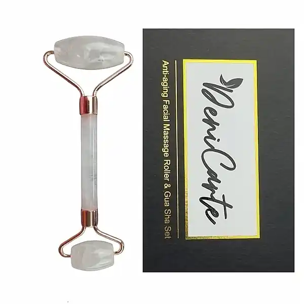 Facial Massage Quartz Roller, gray - Accessories