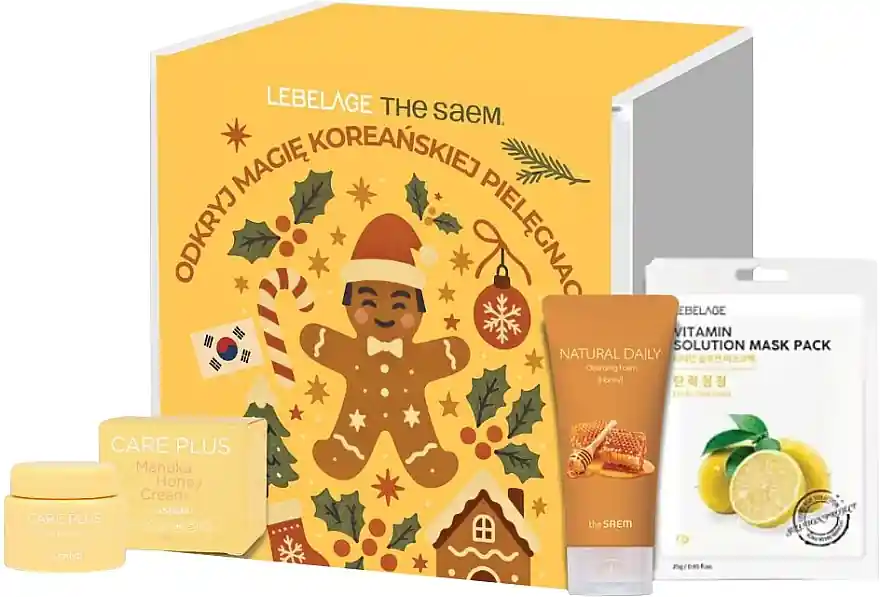 Facial Care Set, Yellow - Skin Care Products