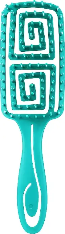 Hair Brush 2137, turquoise - Accessories
