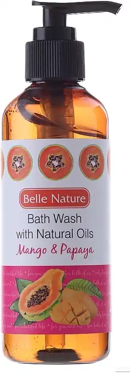 Shower Gel with Mango and Papaya Scent - Bath and Body