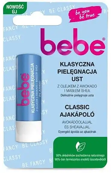 Classic Lip Balm with Avocado Oil & Shea Butter - Skin Care Products