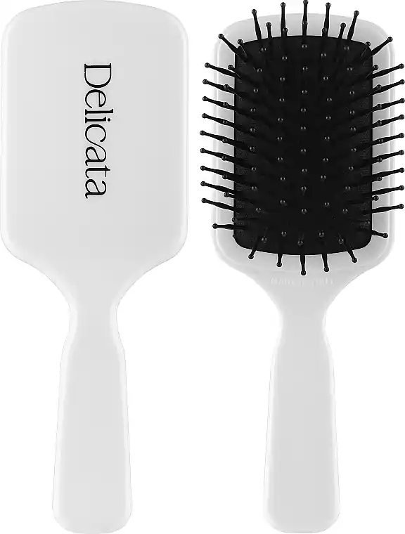 Hair Brush, 12-6965-DLS, 18 cm, white