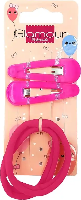 Hair Clip, 417620, pink - Accessories