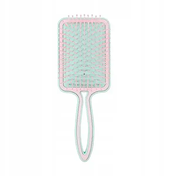 Hair Brush, 1291, mint-pink