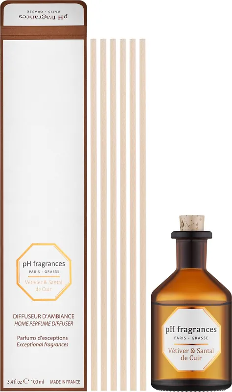 pH Fragrances Vetiver & Santal De Cuir - Bath and Body