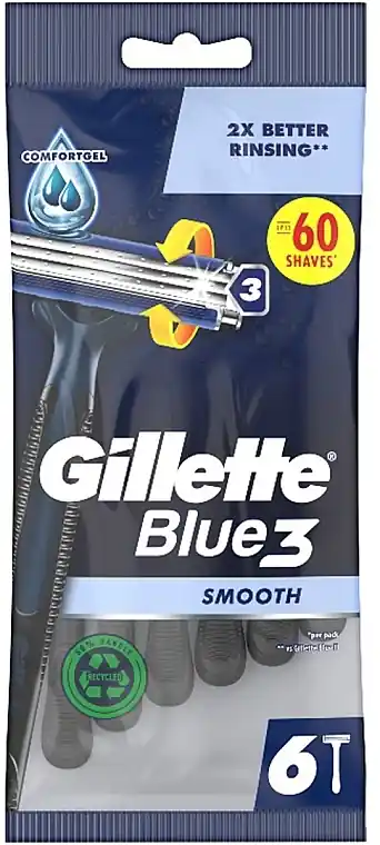Disposable Razor Set, 6 pcs. - Men