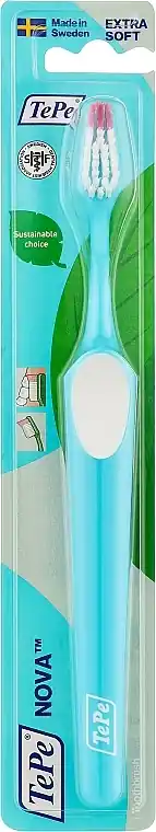 Toothbrush, extra soft, dark blue - Bath and Body