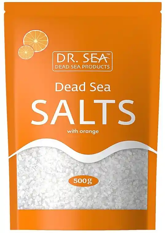 Dead Sea Salt with Orange Extract - Bath and Body