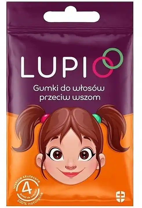 Anti-Lice Hair Ties, 4 pcs.
