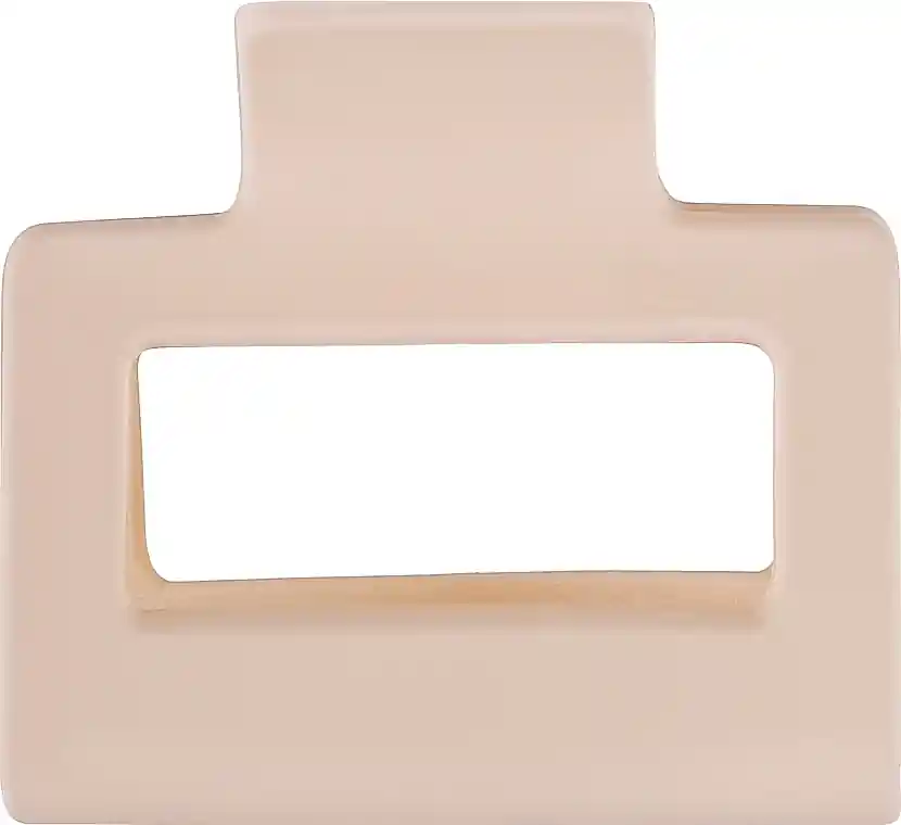 Hair claw clip FA-5769, beige