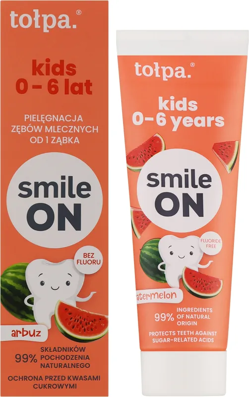 Kids Watermelon Toothpaste, 0-6 years