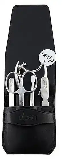 Manicure Set, 5 tools, 6874R, black - Accessories