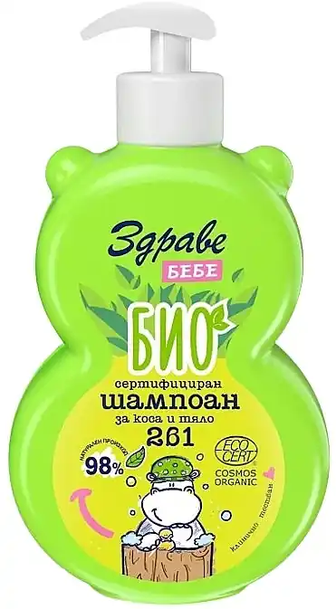 2in1 Organic Hair & Body Wash