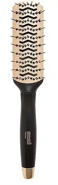 Hair Brush, black with beige - Accessories