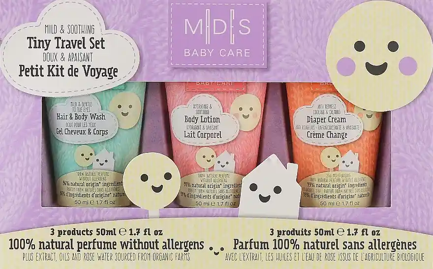 Baby Care Tiny Travel Set - Bath and Body