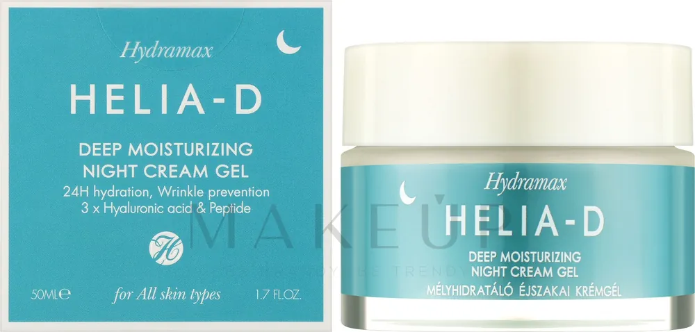 Night Cream Gel for Deep Hydration - Skin Care Products