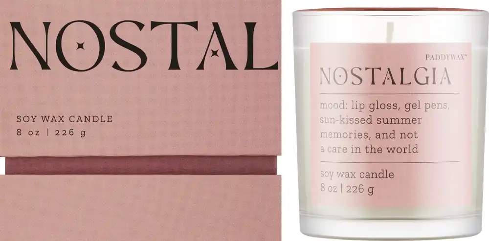 Scented Candle in Glass - Bath and Body