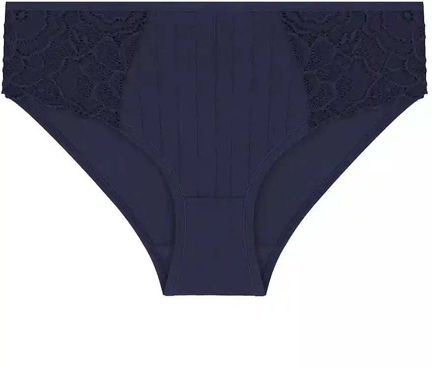 Women Cotton Briefs, BDM600-025, blue