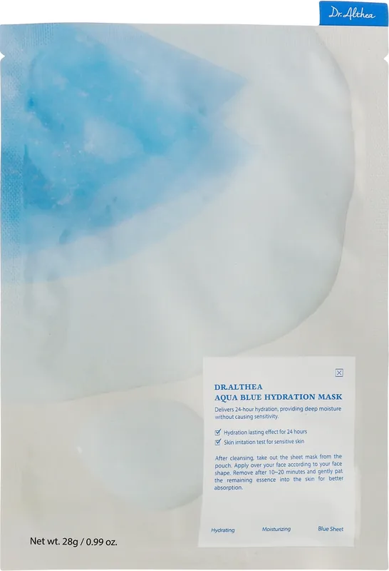 Moisturizing Sheet Mask with Azulene & Agave - Skin Care Products