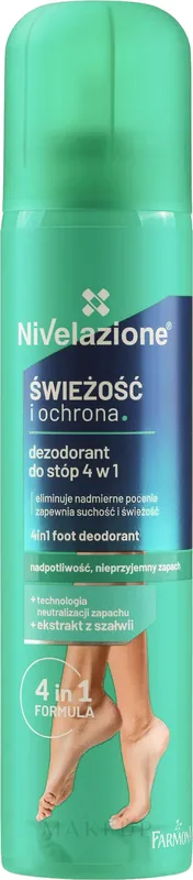 Foot Deodorant 4in1 "Freshness and Comfort" - Bath and Body