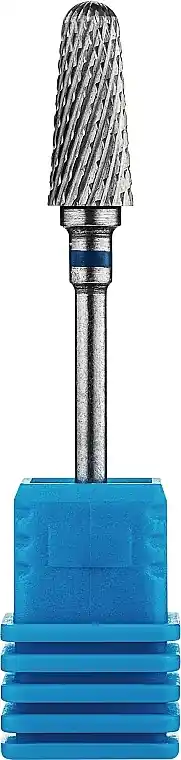 Nail Drill Bit "Cone. Hemispherical Tip" 194 190 040, blue - Accessories