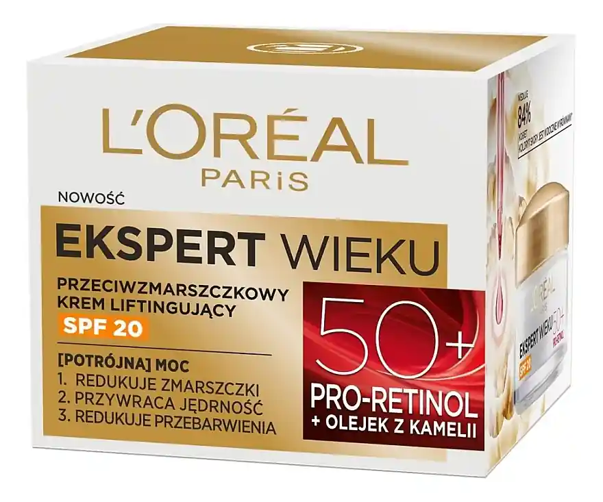 Day Cream 'Age Expert 50+' SPF20 - Skin Care Products