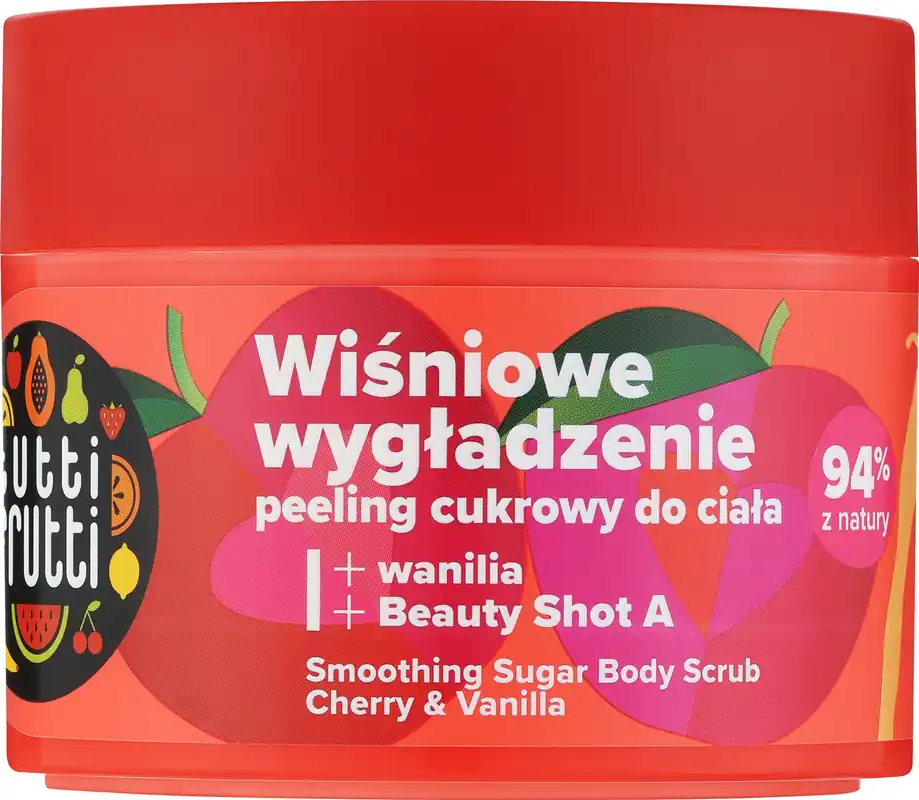 Smoothing Sugar Body Peeling "Cherry & Vanilla" - Bath and Body