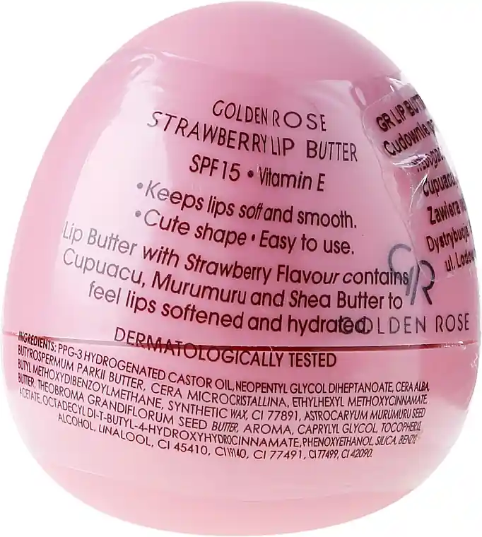 Lip Butter, Strawberry - Skin Care Products