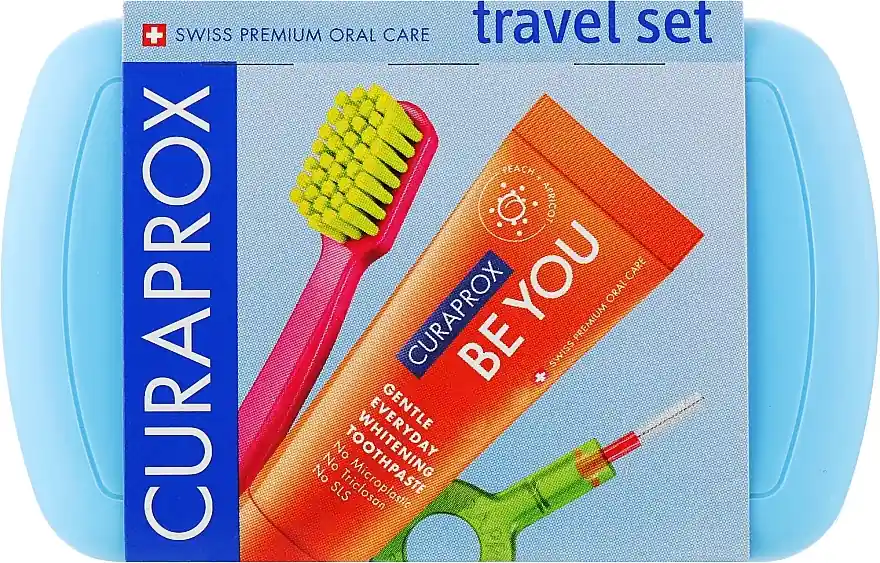 Oral Hygiene Travel Kit, blue - Bath and Body