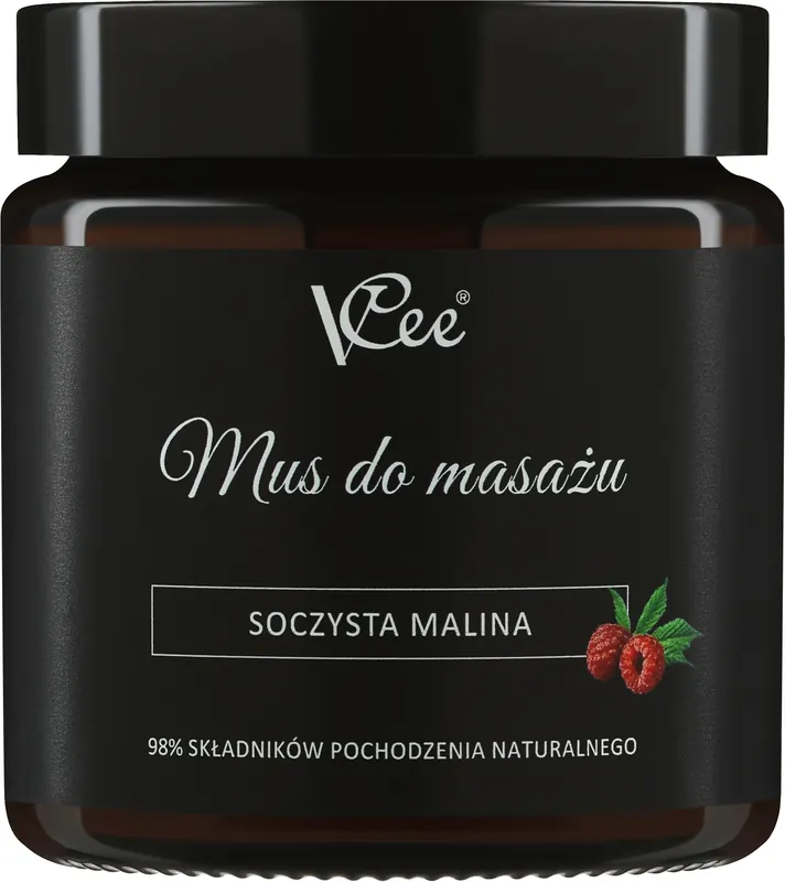Vegan Massage Mousse 'Juicy Raspberry' - Bath and Body