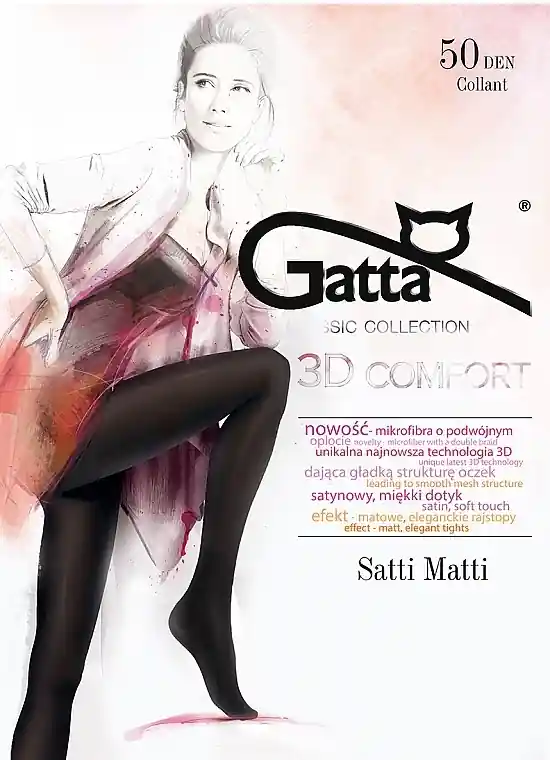 Tights 'Satti Matti', 50 Den, black - Clothes