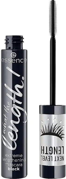 Essence Ehat The Length! Extreme Lengthening Mascara Black - Makeup