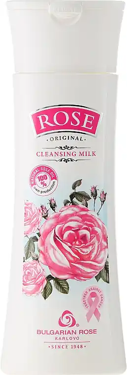 Bulgarian Rose Rose Original Clearsing Milk - Makeup